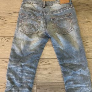 💖 True Religion💖Light Denim Soft Jeans Girls 8 Straight Leg
